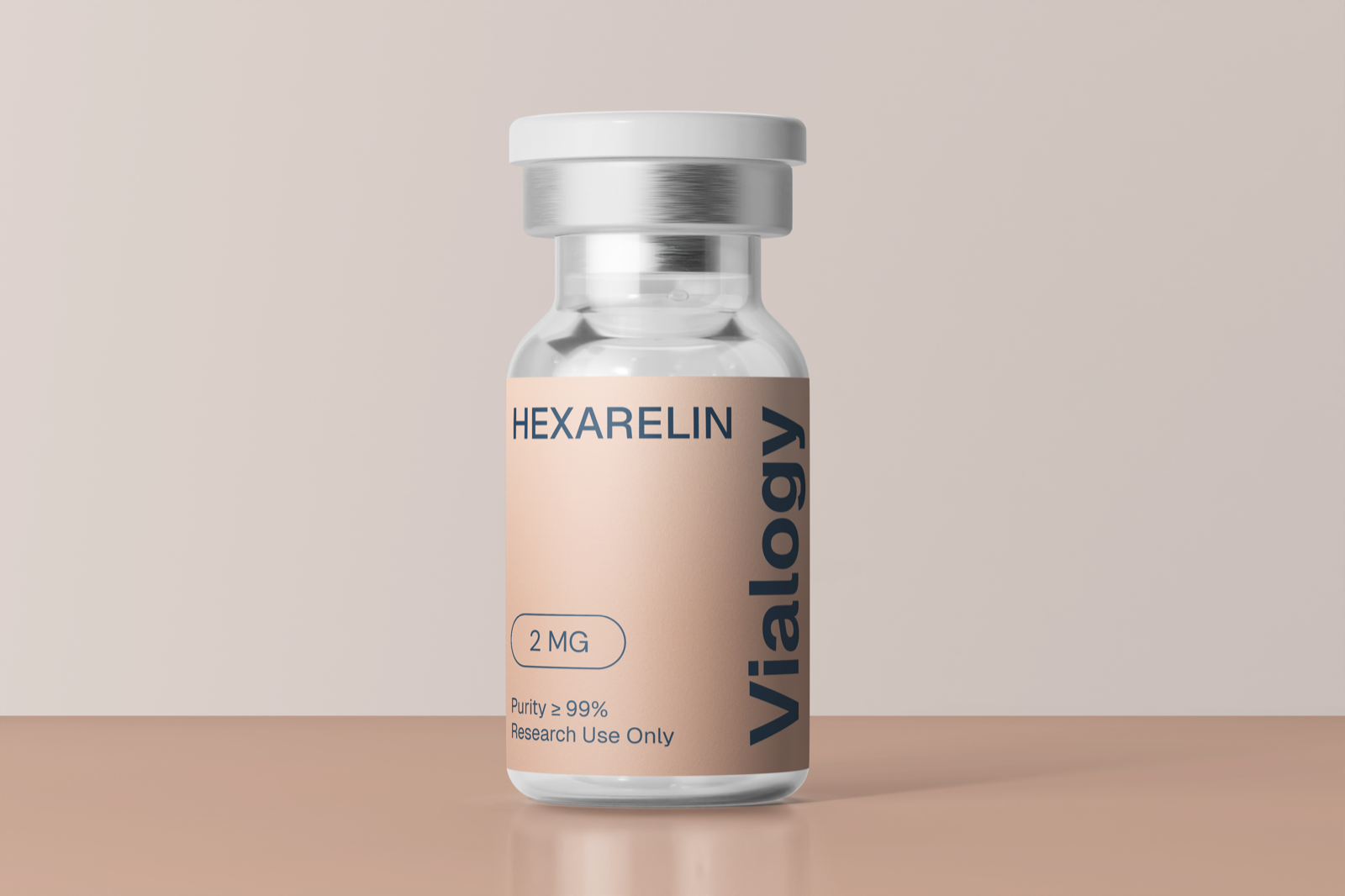 Hexarelin research vial